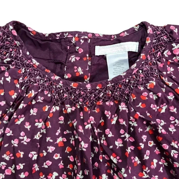 Janie & Jack | Floral Swing Cut Blouse (5) - Picture 3 of 6